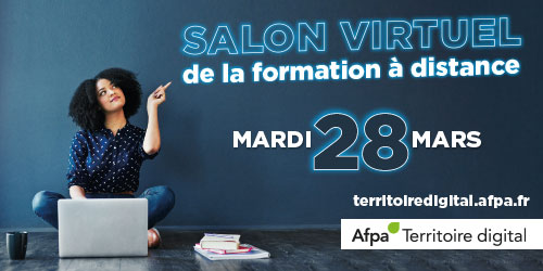 Salon virtuel de la formation à distance, mardi 28 mars 2023