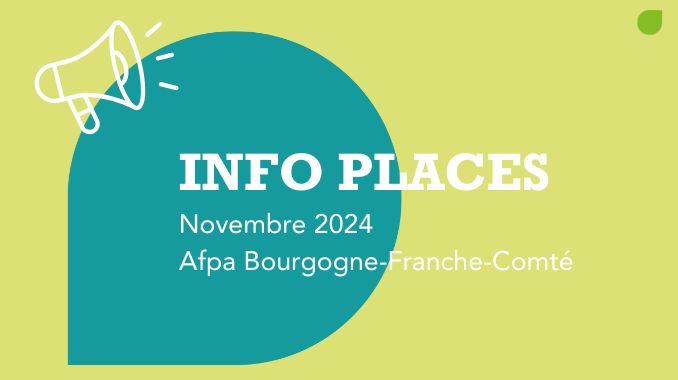 Info Places : les formations en Bourgogne-Franche-Comté - novembre 2024