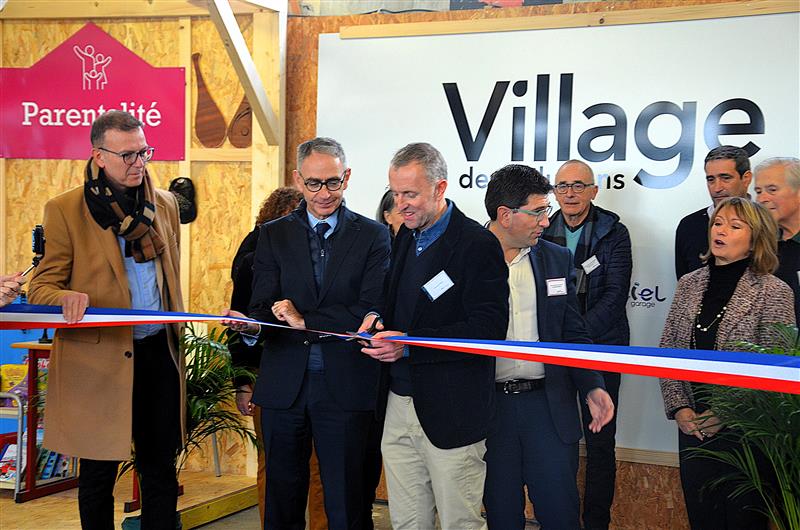 Inauguration du Village des Solutions à Bayonne