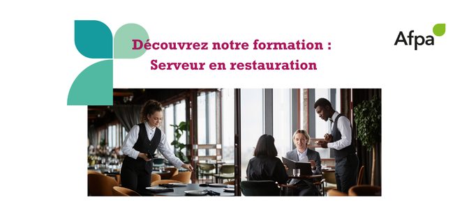 Découvrez la formation de serveur en restauration en région Centre-Val de Loire