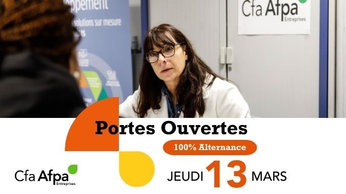 Journée Portes Ouvertes 100% Alternance le 13 mars 2025