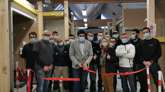 Inauguration du nouveau titre professionnel Agent de Maintenance des Bâtiments ce jeudi 2 décembre au centre Afpa de Palays