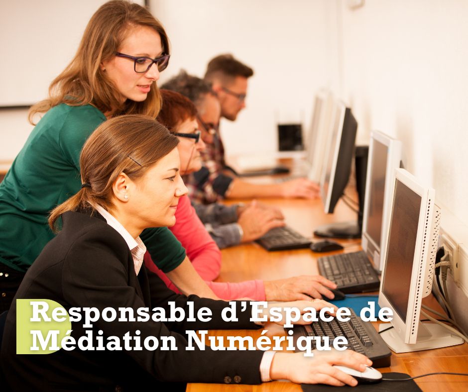 Et si vous vous formiez avec l’Afpa Occitanie au nouveau métier de Responsable d’Espace de Médiation Numérique ?