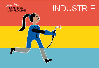 Le secteur de l'industrie, en infographie