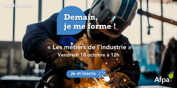 Demain je forme en Nouvelle-Aquitaine - Webinaire Métiers de l'Industrie !