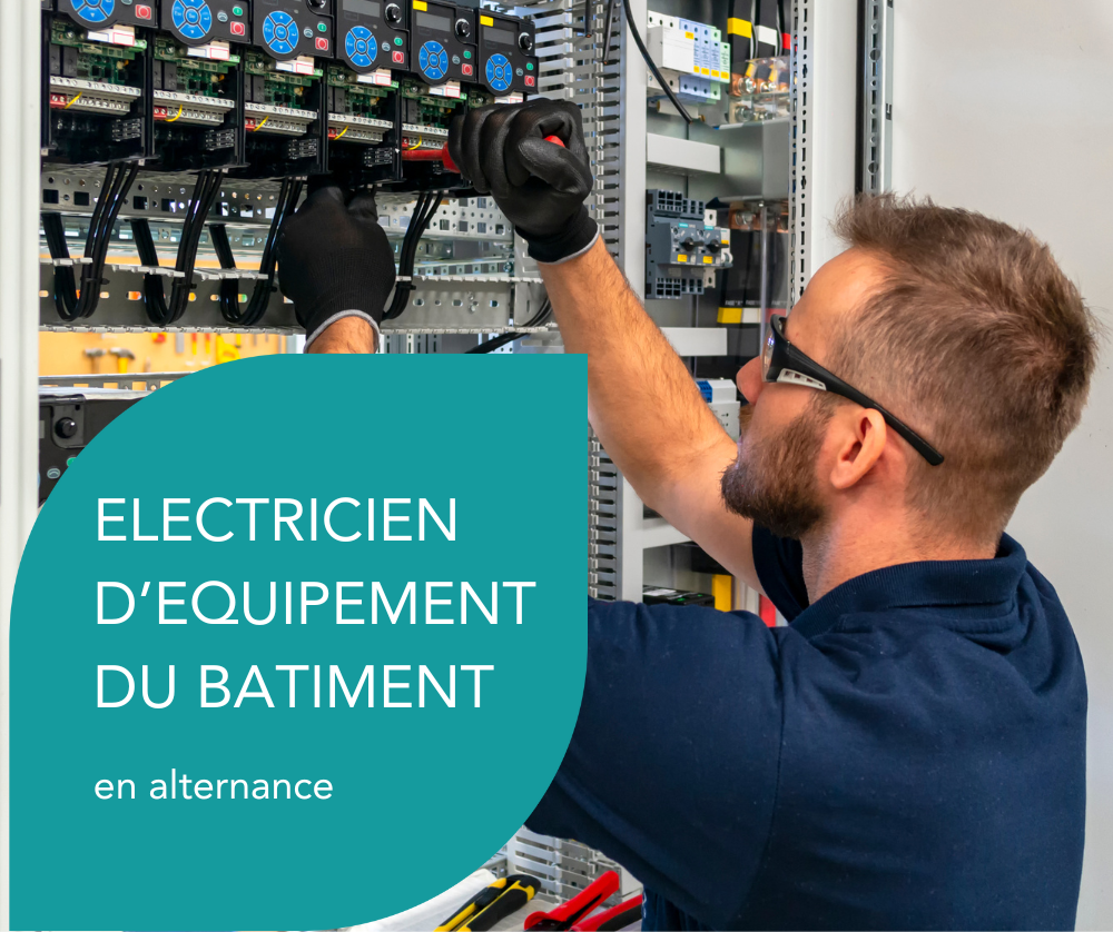 Electricien d'équipement du bâtiment en alternance à l'Afpa Bourges