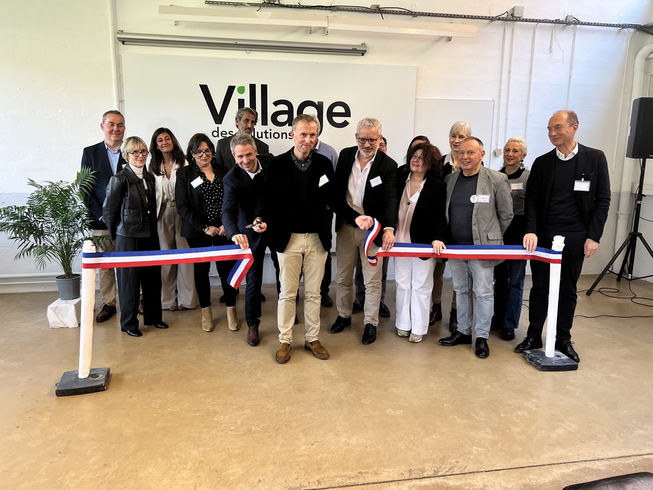 Inauguration du Village des Solutions à Pau